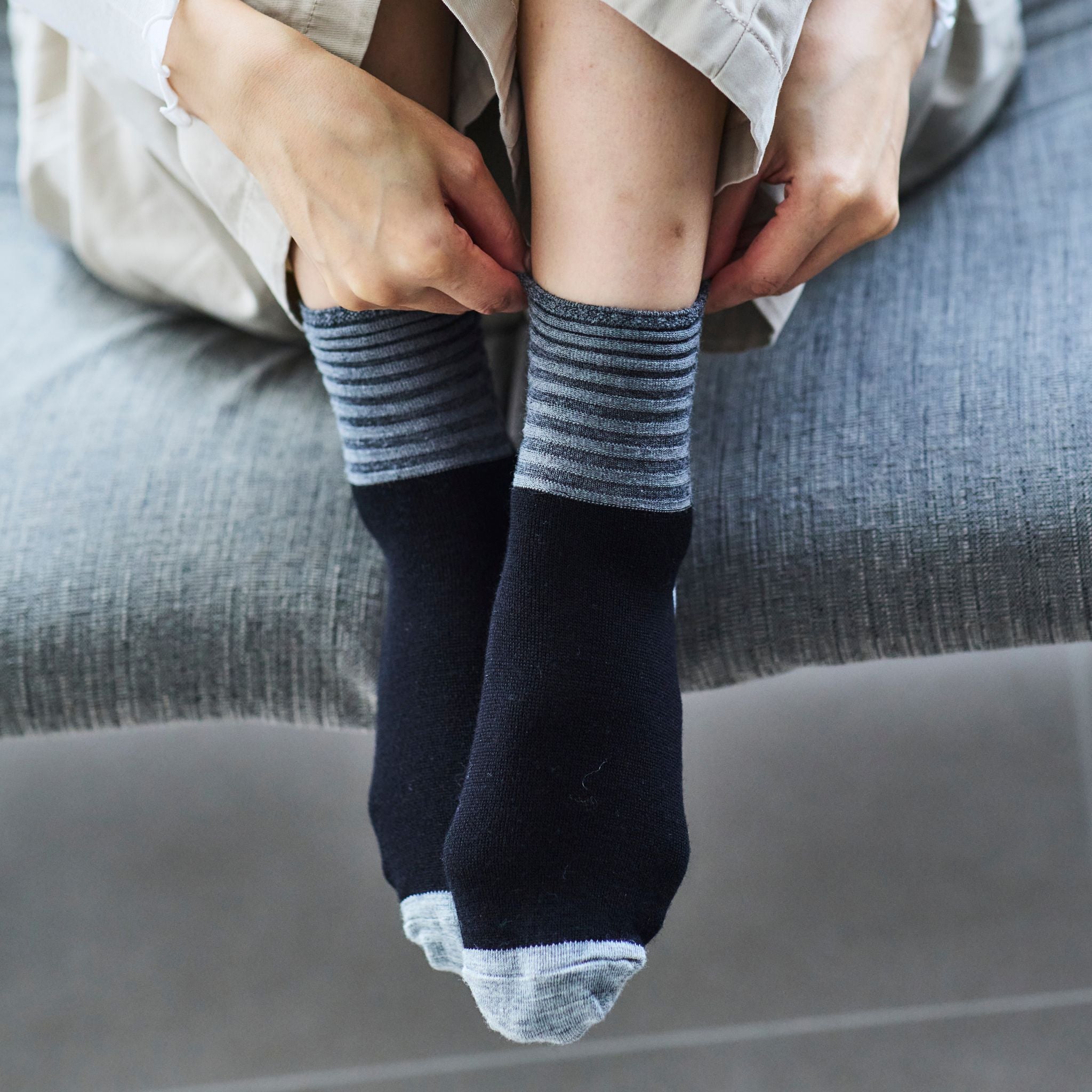 Sockwell26SS新作】[LD255W]PLEATED Ladies ナチュラルフィット/ソックス