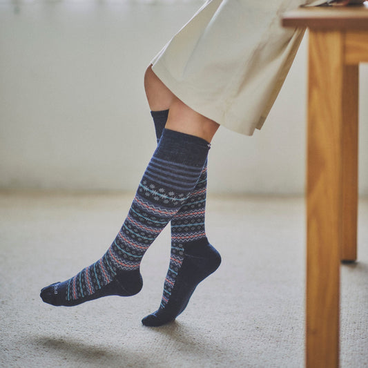 ソックウェル MINI FAIRISLE navy 正面