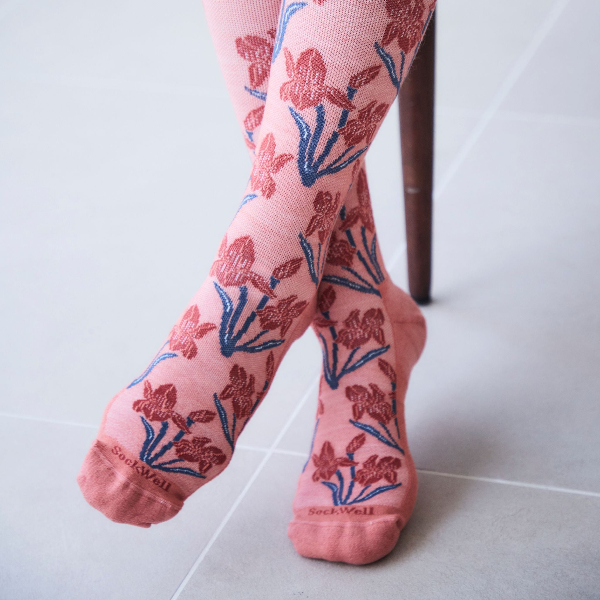 Sockwell26SS新作】[SW187W]IRIS Ladies 着圧ソックス/中圧力15-20mmHg